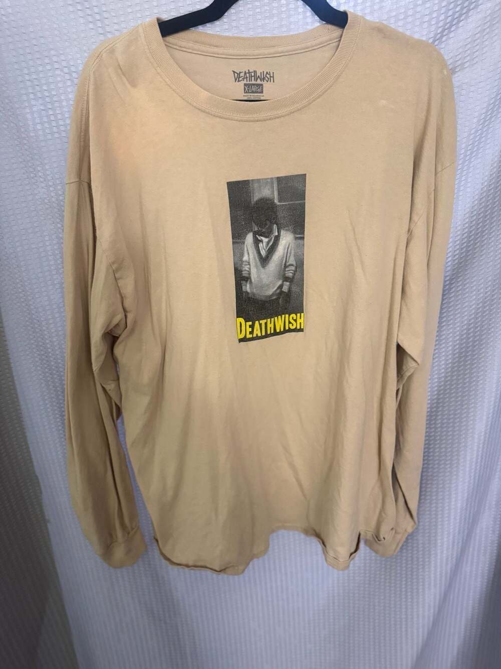 Deathwish Skateboards Portrait Graphic Long Sleeve Tee